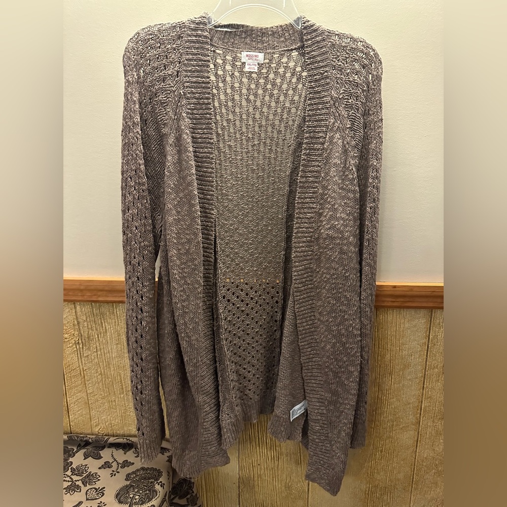 Mossimo Open Knit Duster Cardigan